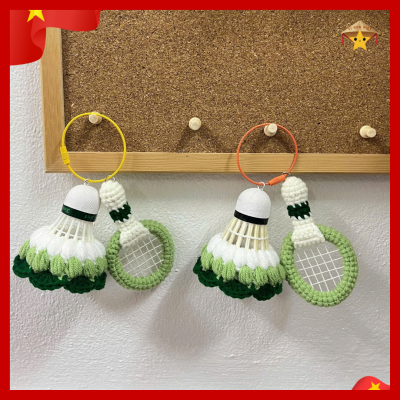 móc khoá len cầu lông thủ công tỉ mỉ